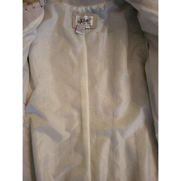 Native American Women's Western Real Leather Jacket With Fringe Hand Made Work - Picture 16 of 16